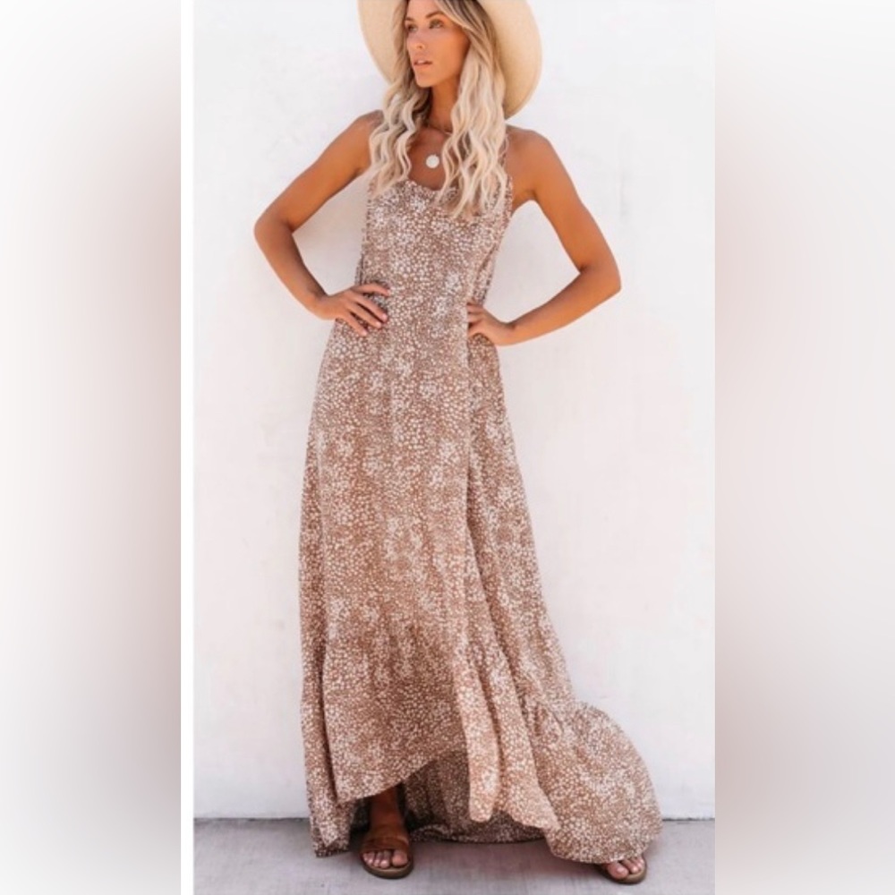 New without tags, size medium high-low floral maxi dress